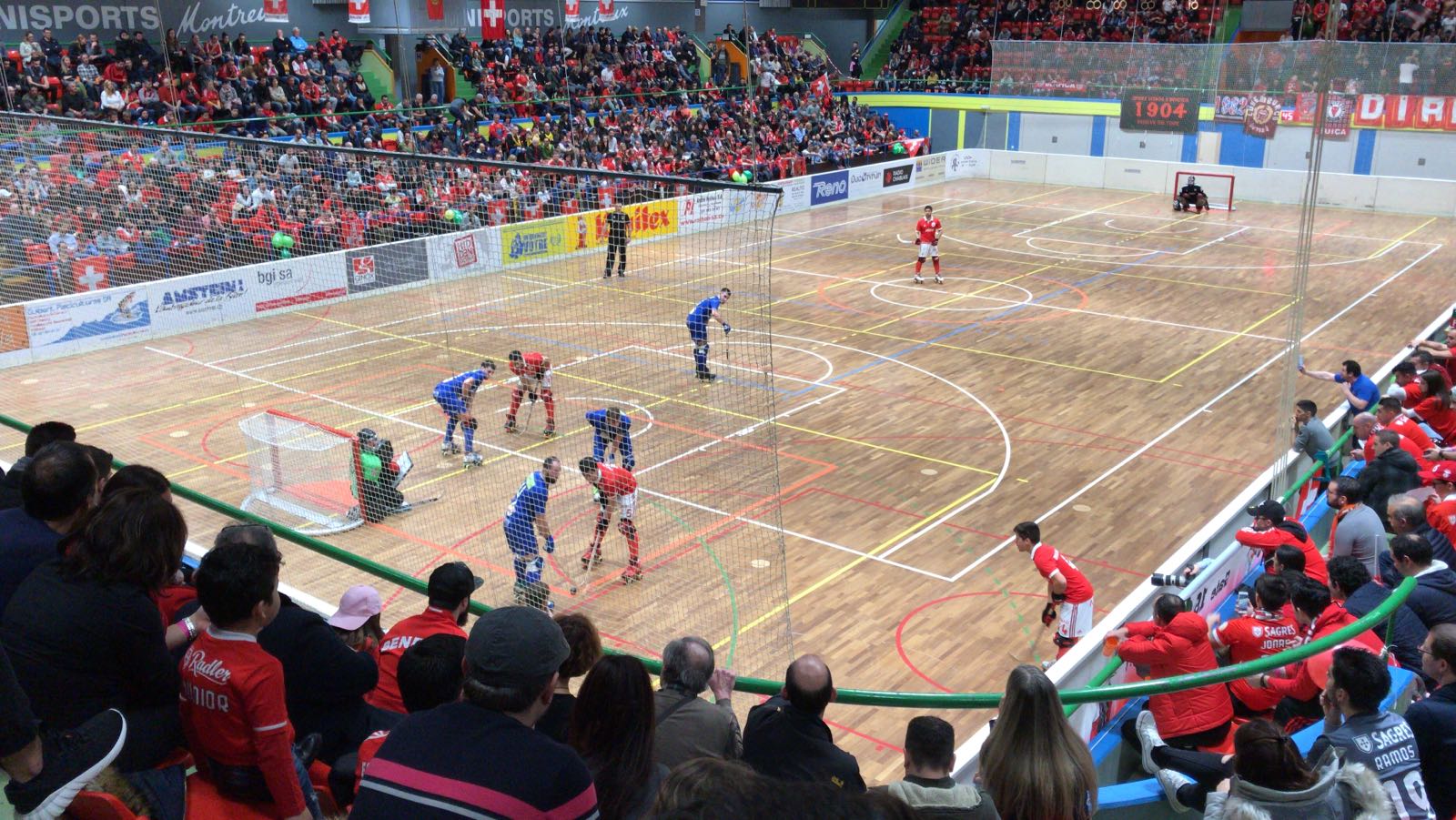 Rink-hockey: Le Montreux HC croisera à nouveau la route de Benfica en Coupe d'Europe